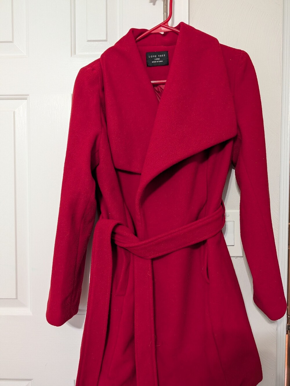 Love Tree Red Coat